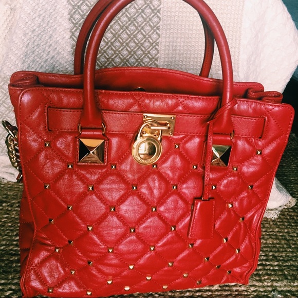 Red Hamilton tote RARE - Picture 3 of 6